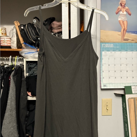 Zenana Tops - Zenana Outfitters Gray Fitted Camisole Top